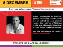 photo de Apero lecture avec YANNIS YOULOUNTAS