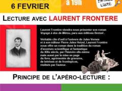 фотография de APERO LECTURE AVEC LAURENT FRONTERE