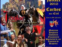 photo de 39èmes Fêtes Médiévales du Grand Fauconnier - 13 et 14 juillet 2010 – Cordes-sur-Ciel (Tarn)